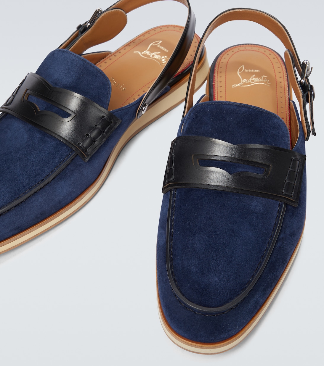 Mules Tricoto de ante | Christian Louboutin
