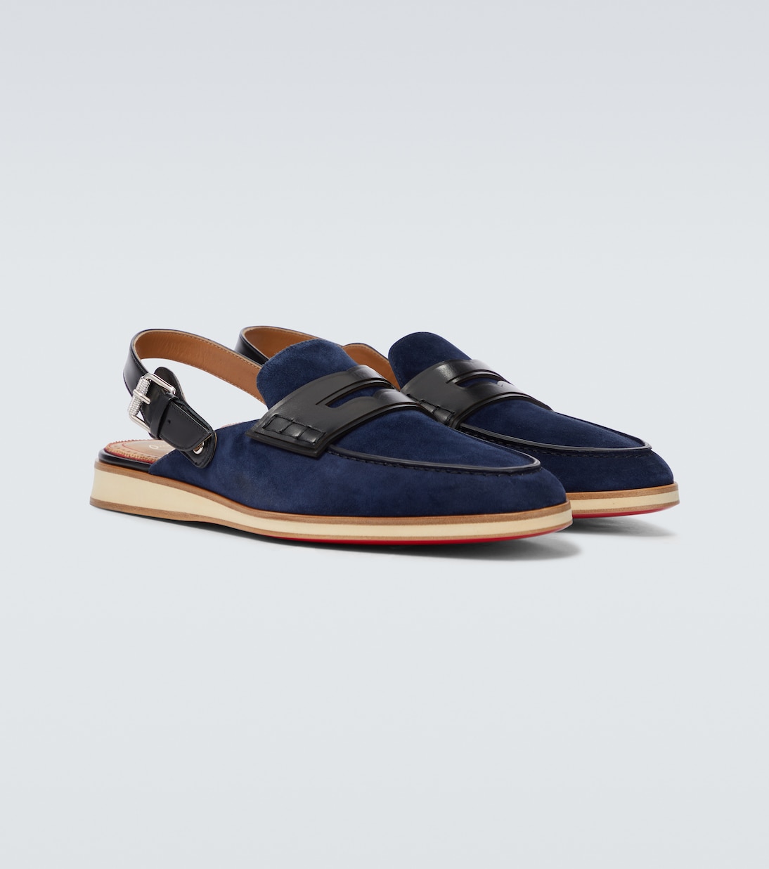 Mules Tricoto de ante | Christian Louboutin