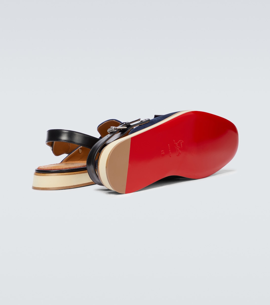 Mules Tricoto de ante | Christian Louboutin