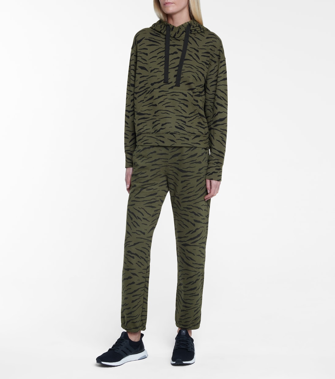Sang printed cotton sweatpants | Velvet