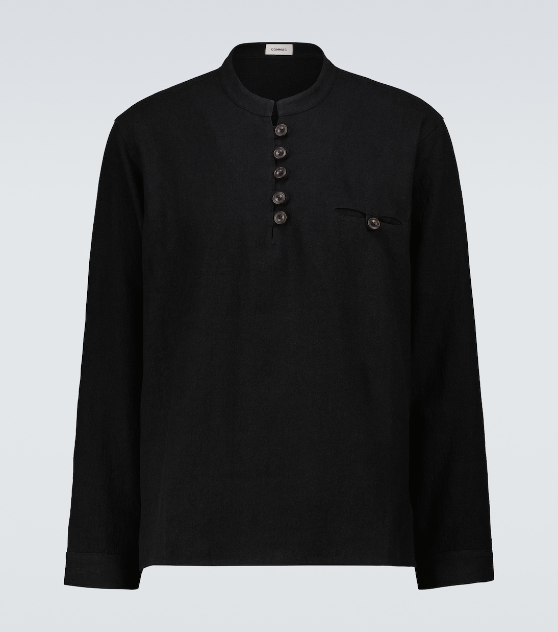 Camisa Artist de lino y algodón | Commas