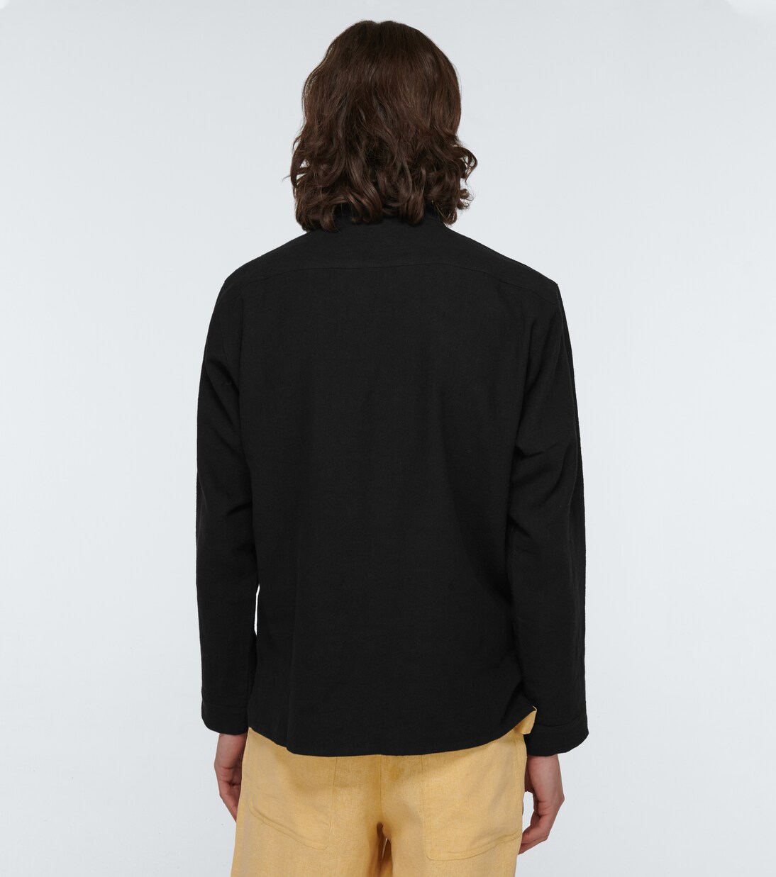 Camisa Artist de lino y algodón | Commas