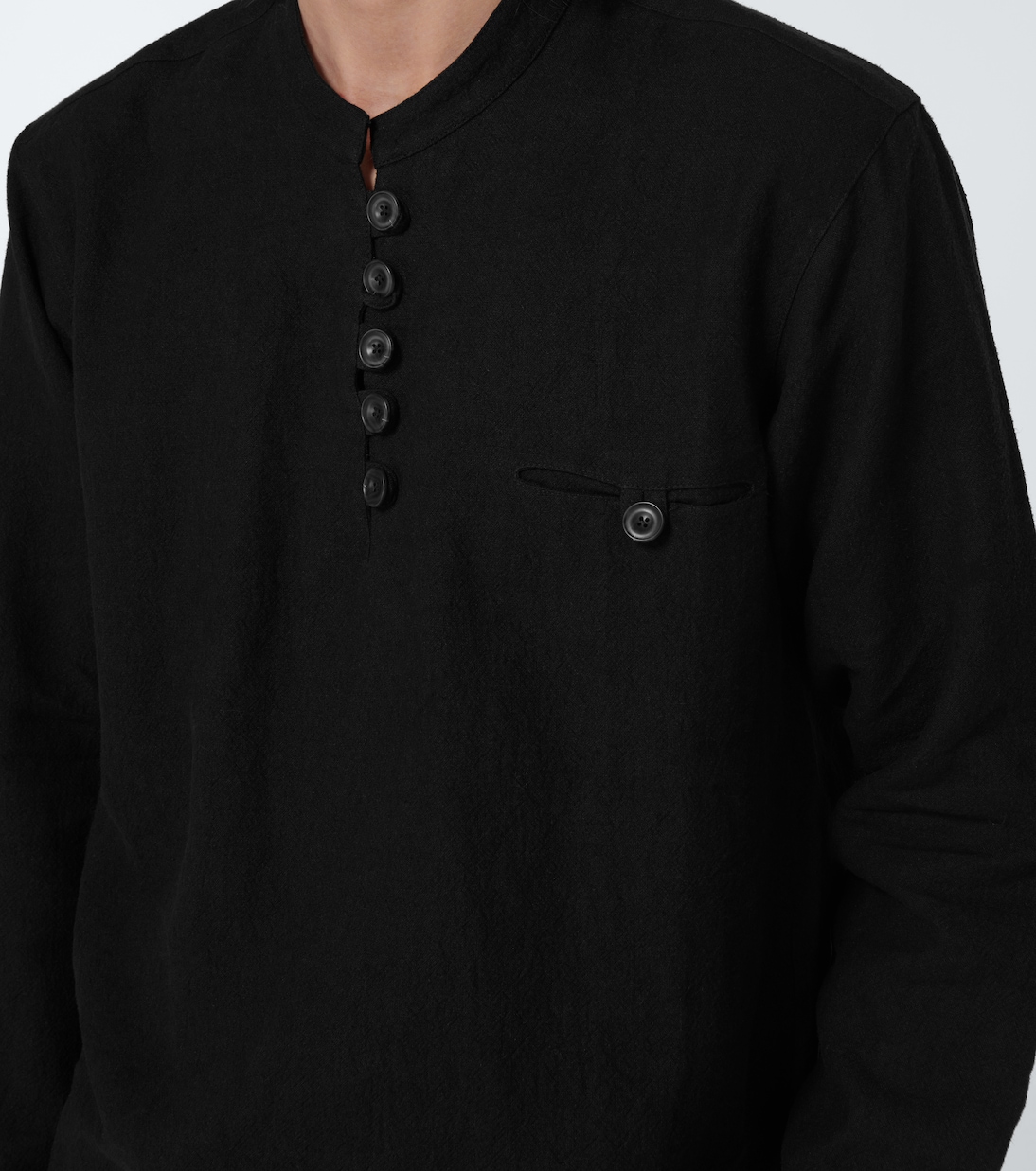 Camisa Artist de lino y algodón | Commas