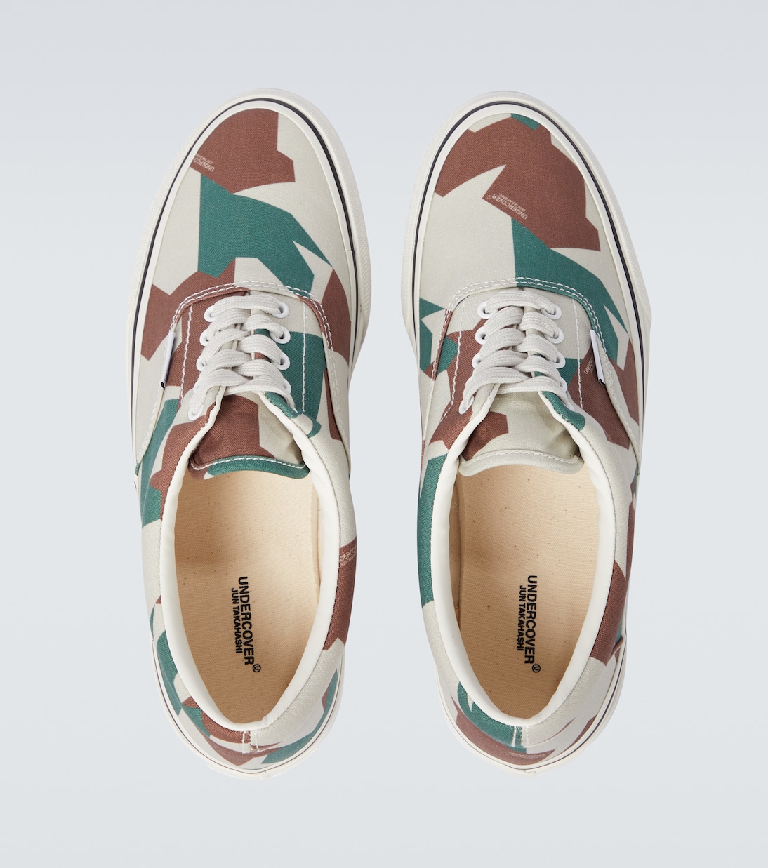 Camouflage canvas sneakers | Undercover