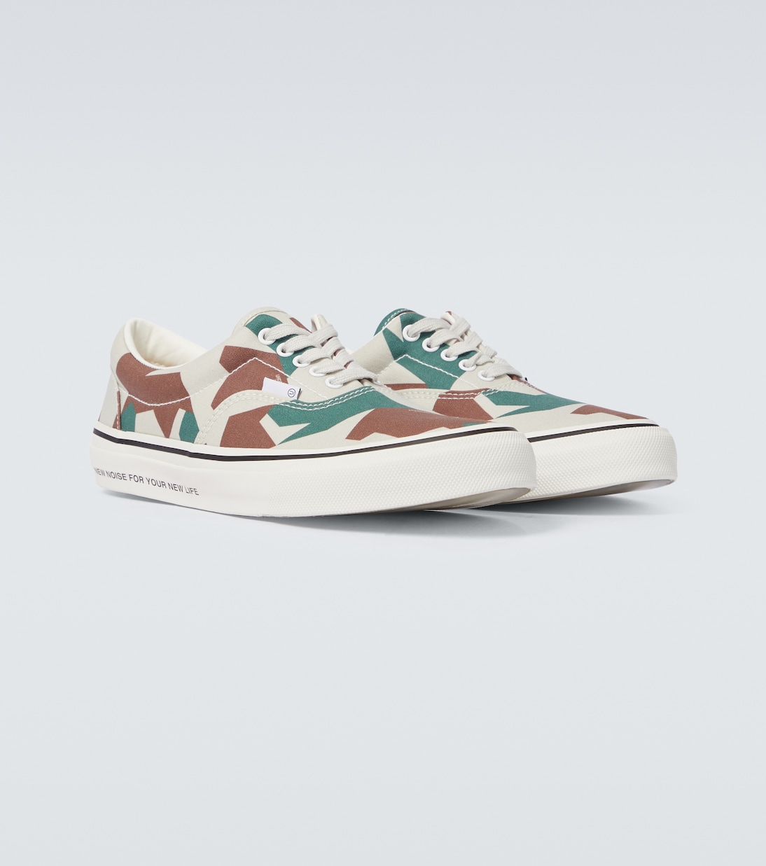 Camouflage canvas sneakers | Undercover