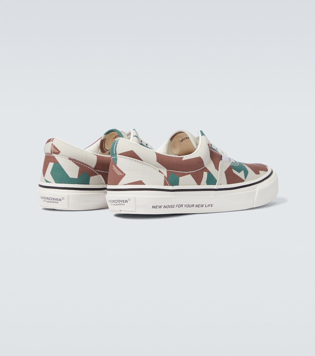 Camouflage canvas sneakers | Undercover