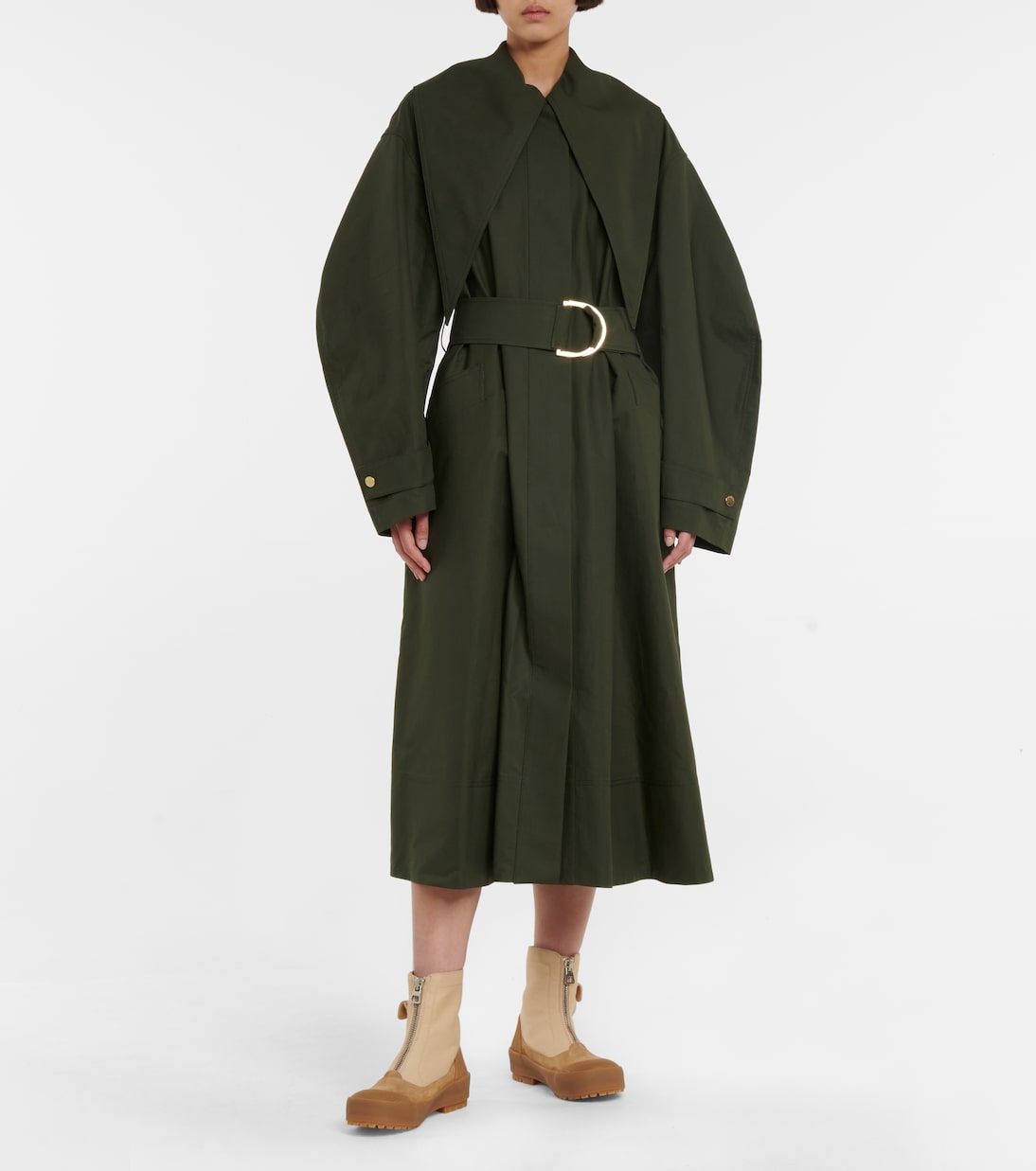 Botines Duck con ribetes de gamuza | JW Anderson