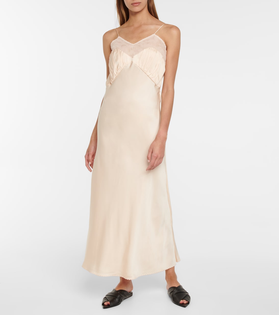 Slipdress aus einem Seidengemisch | Jil Sander