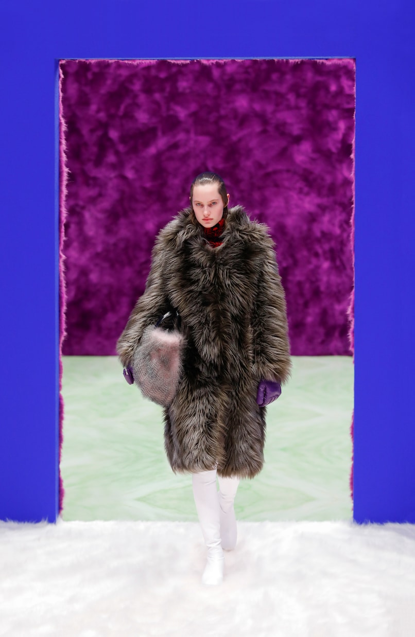 Overknee-Stiefel aus Lederimitat | Prada