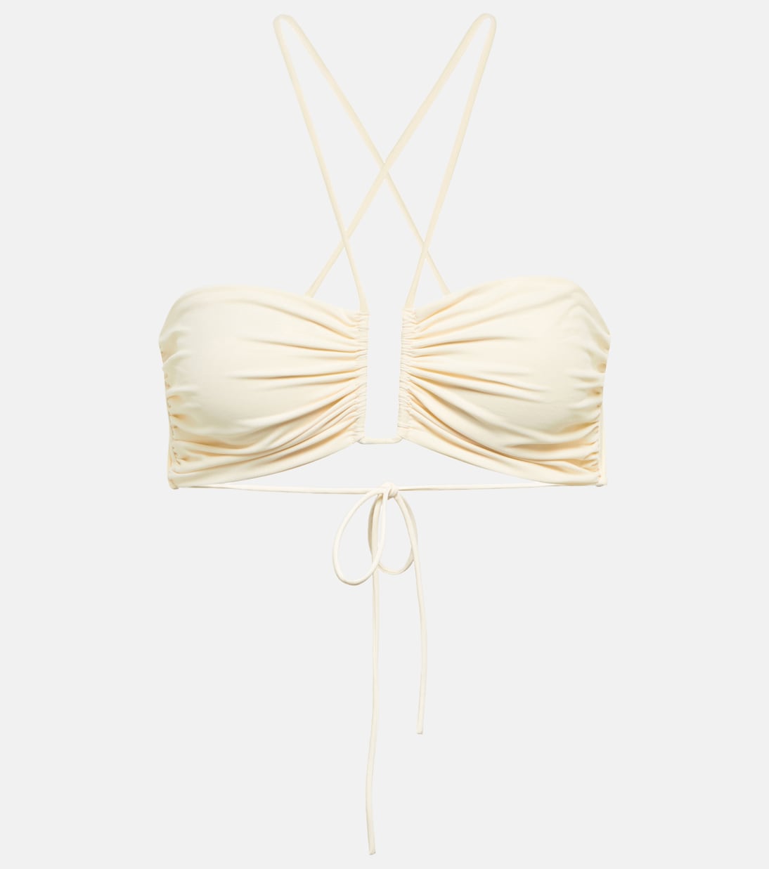 Halterneck bikini top | Magda Butrym