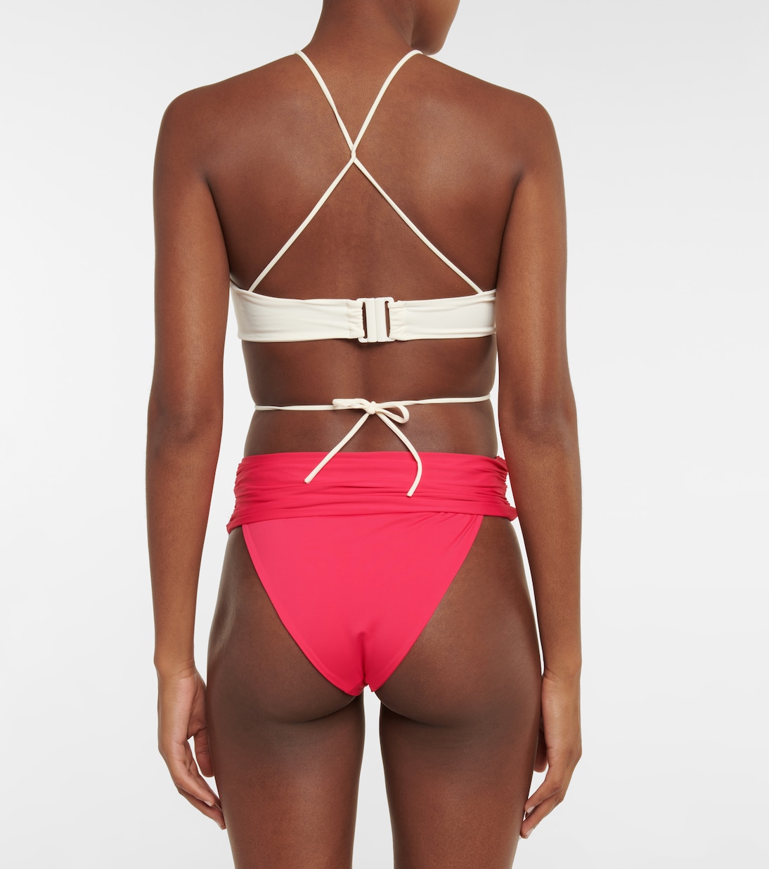 Halterneck bikini top | Magda Butrym