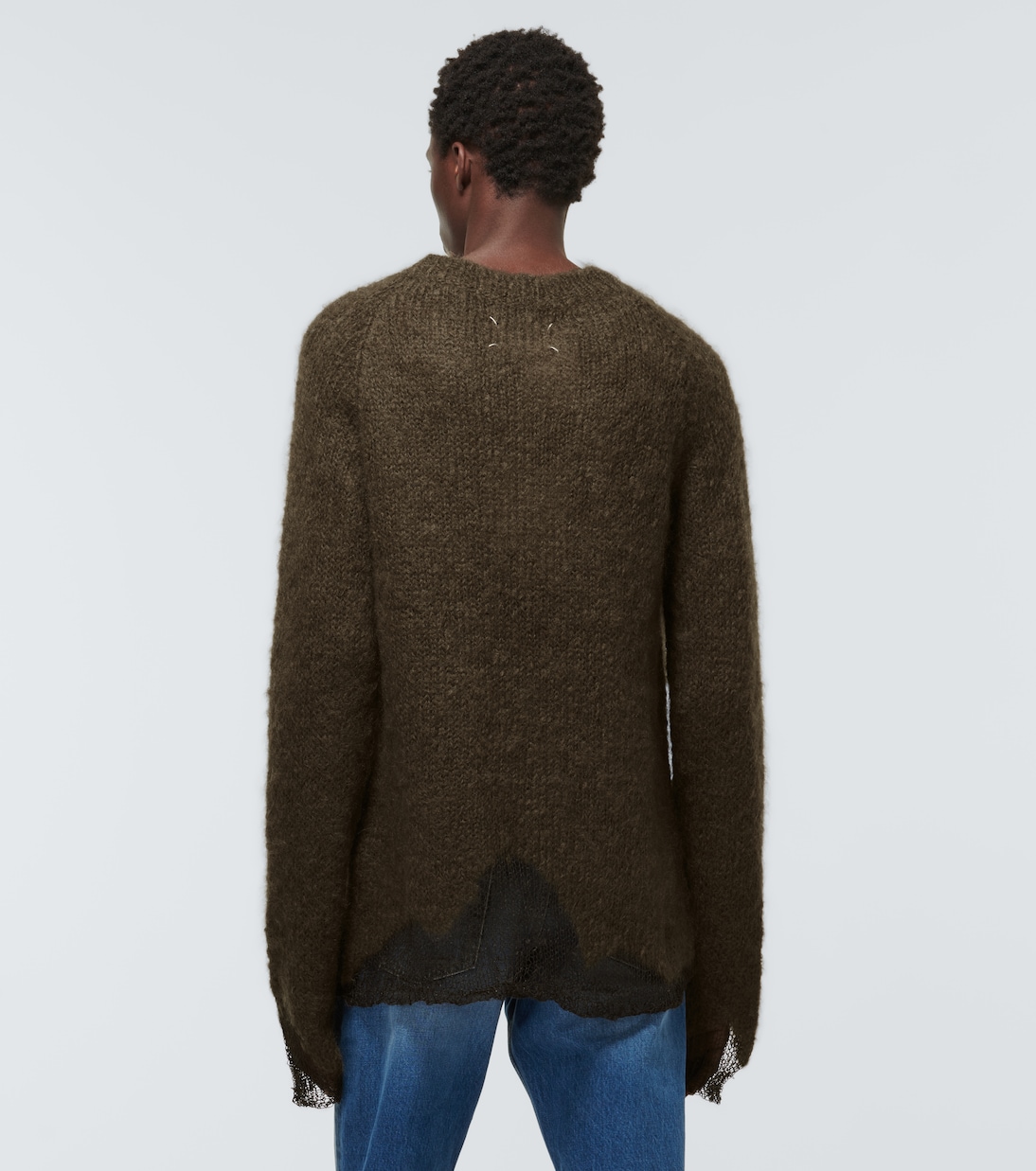 Pullover in misto mohair di lana | Maison Margiela