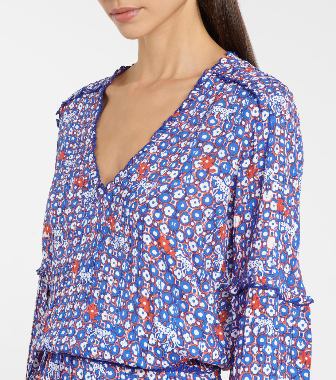 Ilona printed minidress | Poupette St Barth