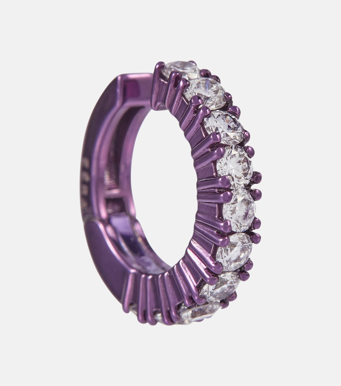 Boucle d’oreille unique Mini en or 18 ct et diamants | Eéra
