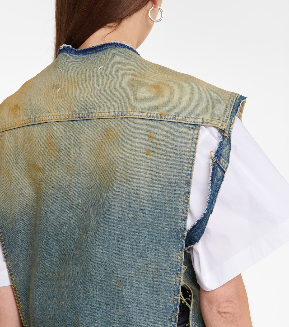 Chaleco vaquero deconstruido | Maison Margiela