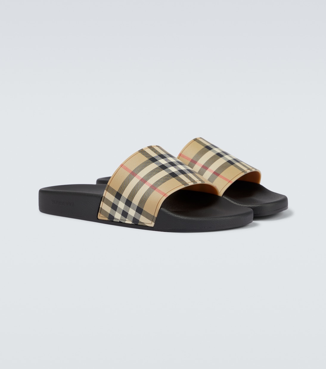 Vintage checked slides | Burberry