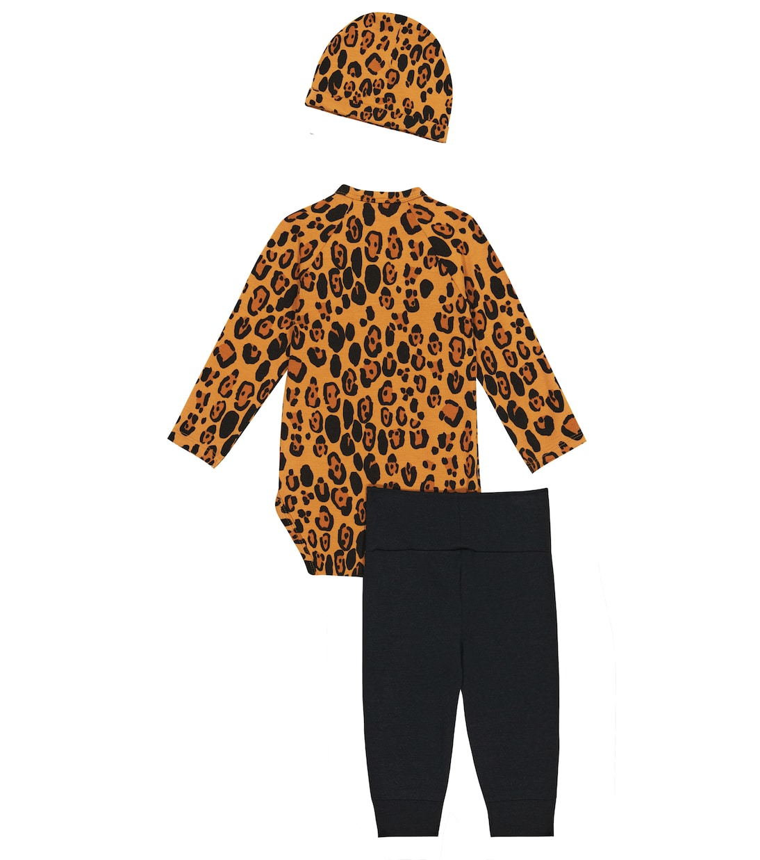 Baby body, leggings and hat set | Mini Rodini