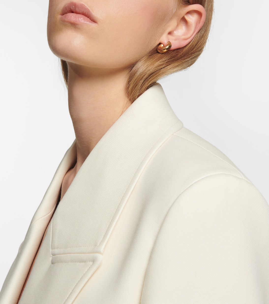 Orecchini a cerchio in argento | Jil Sander