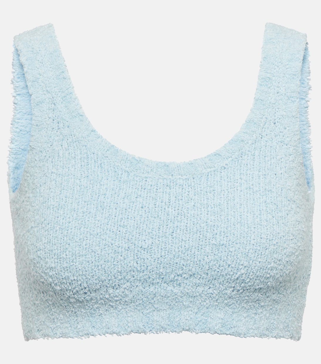 Birdy cotton-blend knit bralette | Rotate