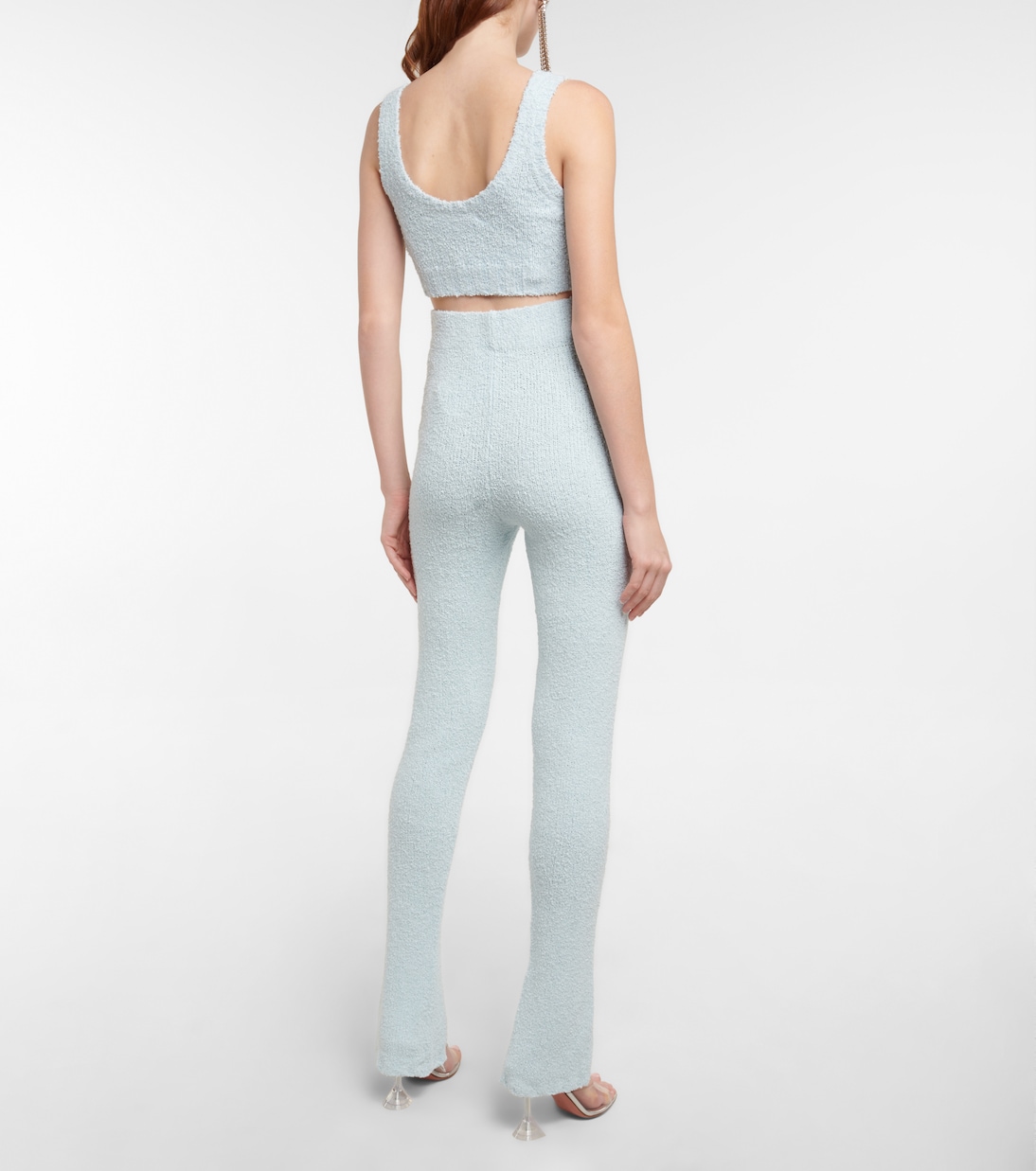 Birdy cotton-blend knit bralette | Rotate