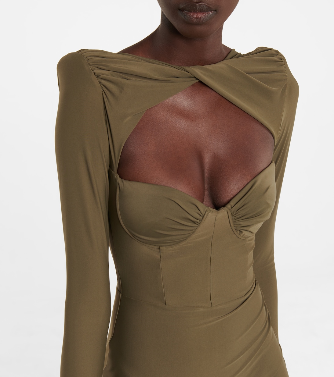 Barett cutout jersey minidress | Alex Perry