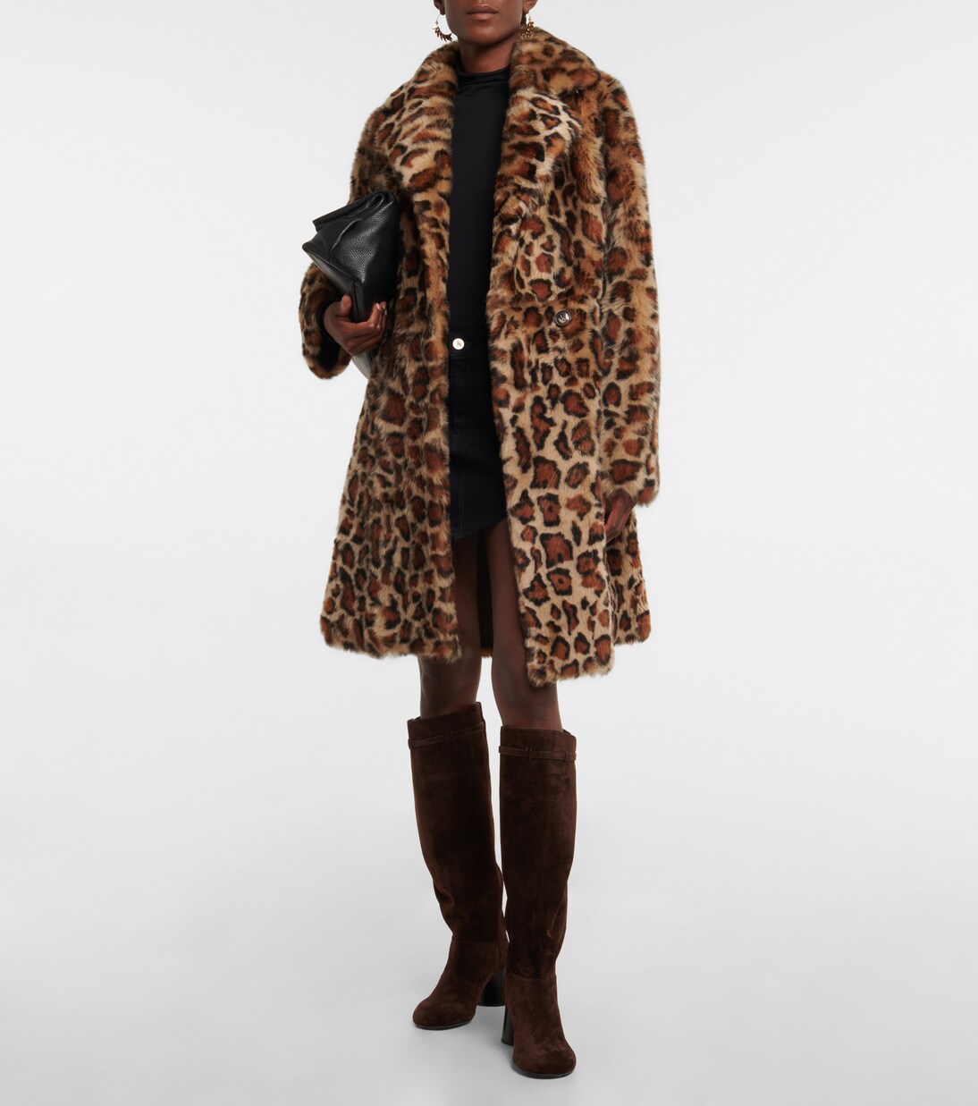 Meteo reversible shearling coat in multicoloured Yves Salomon Mytheresa