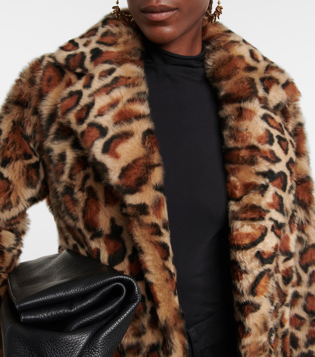 Meteo reversible shearling coat in multicoloured Yves Salomon Mytheresa