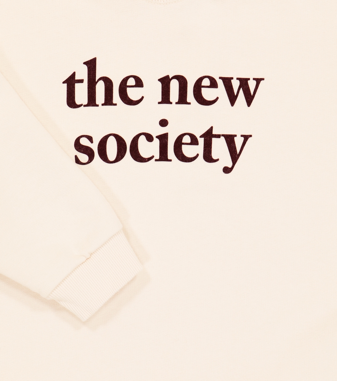 Sudadera de algodón con logo | The New Society