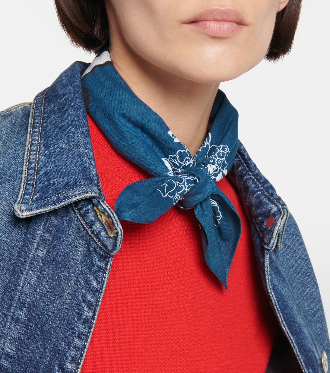 Bufanda de algodón estampada | Kenzo