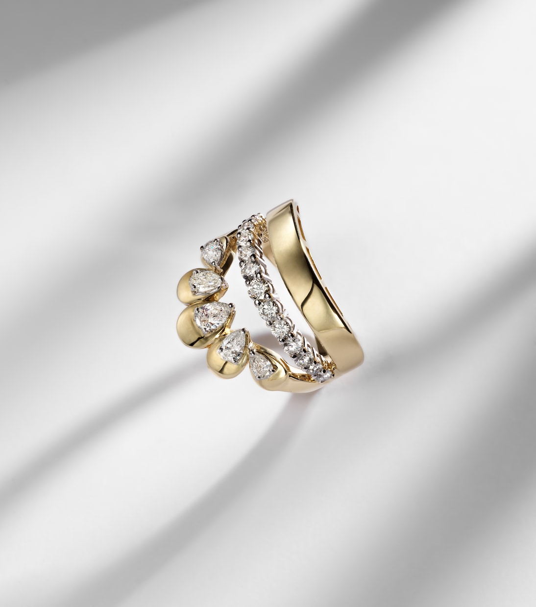 Bague en or 18 ct et diamants | Yeprem