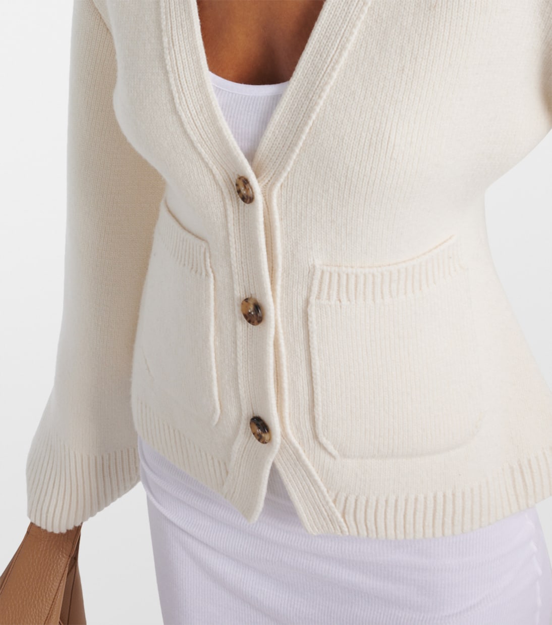 Scarlet cashmere cardigan | Khaite