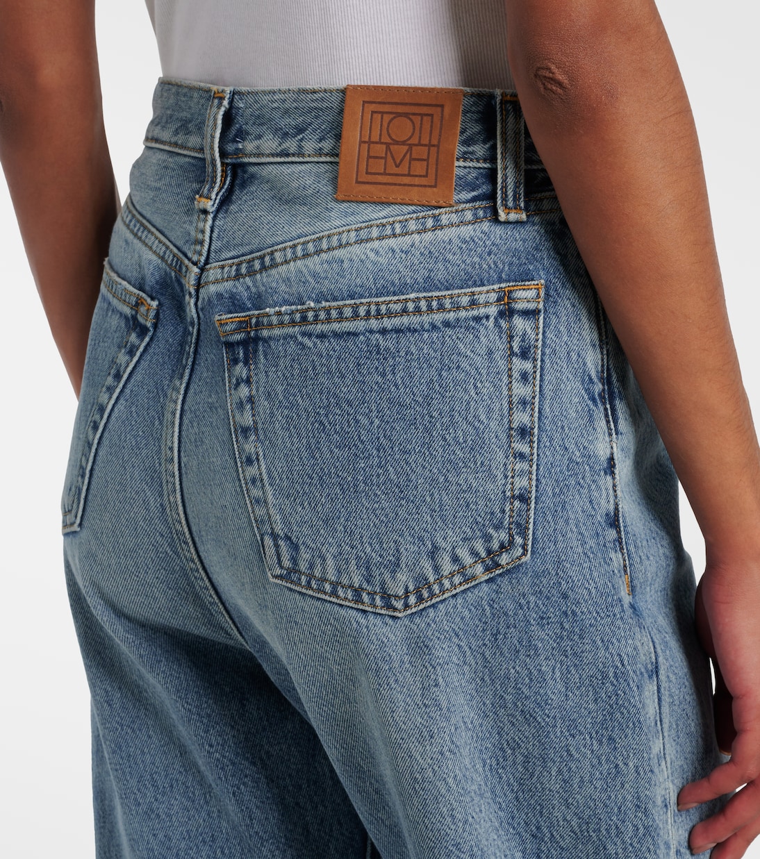Jeans regular a vita alta | Toteme