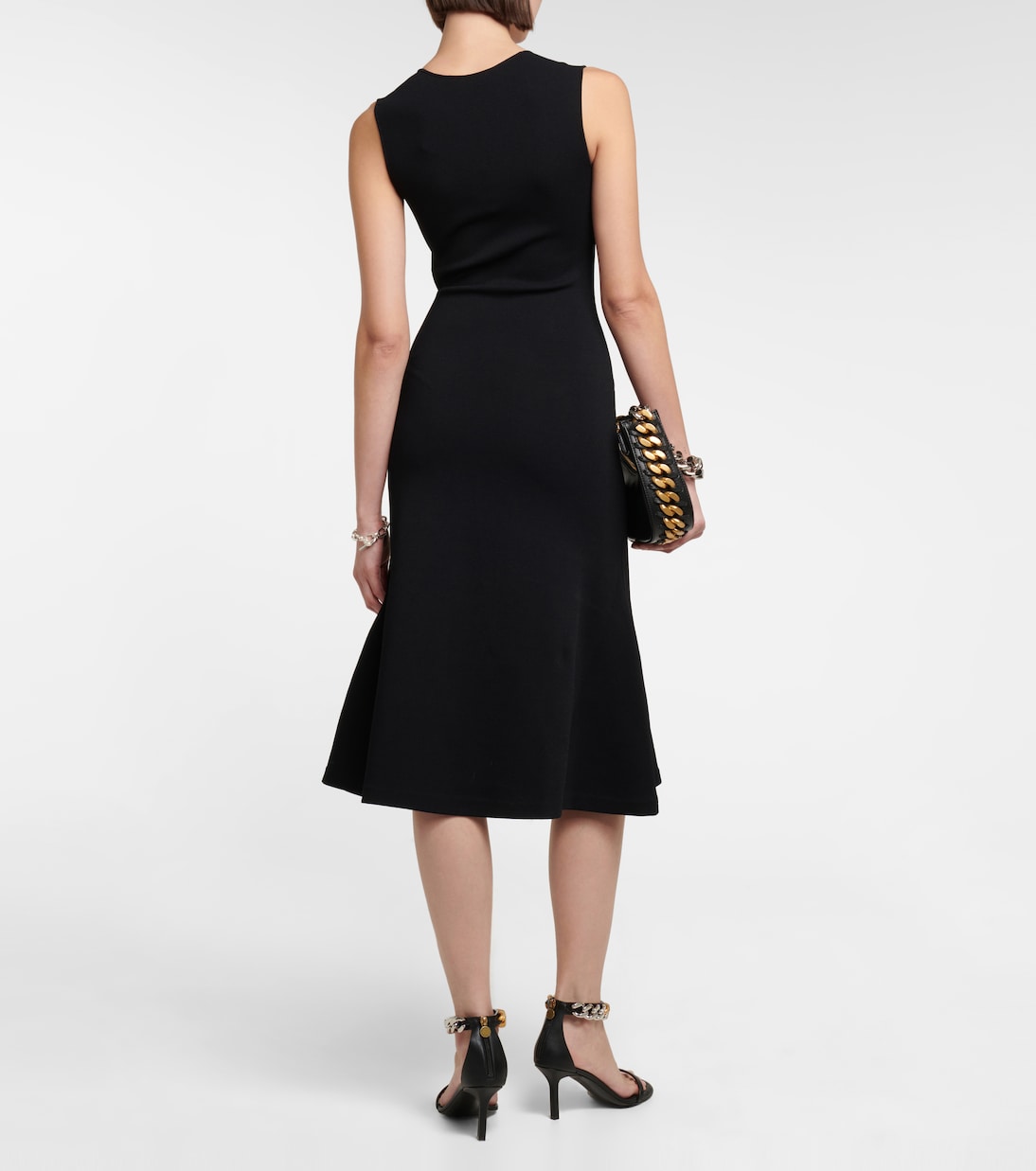 Square-neck midi dress | Stella McCartney