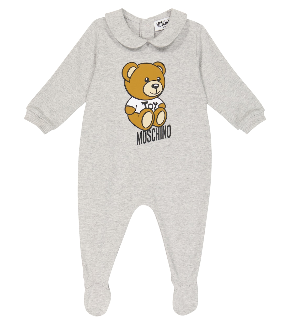 Baby printed cotton jersey onesie | Moschino Kids