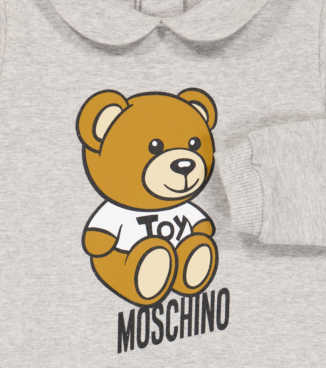 Baby printed cotton jersey onesie | Moschino Kids