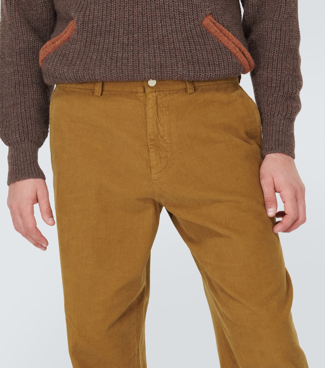 Pantaloni regular Kennari in corduroy | Ranra
