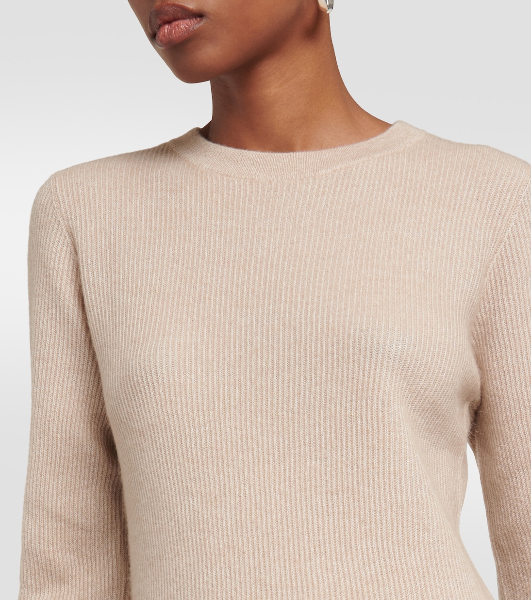Alpaca and cotton-blend midi dress | Brunello Cucinelli
