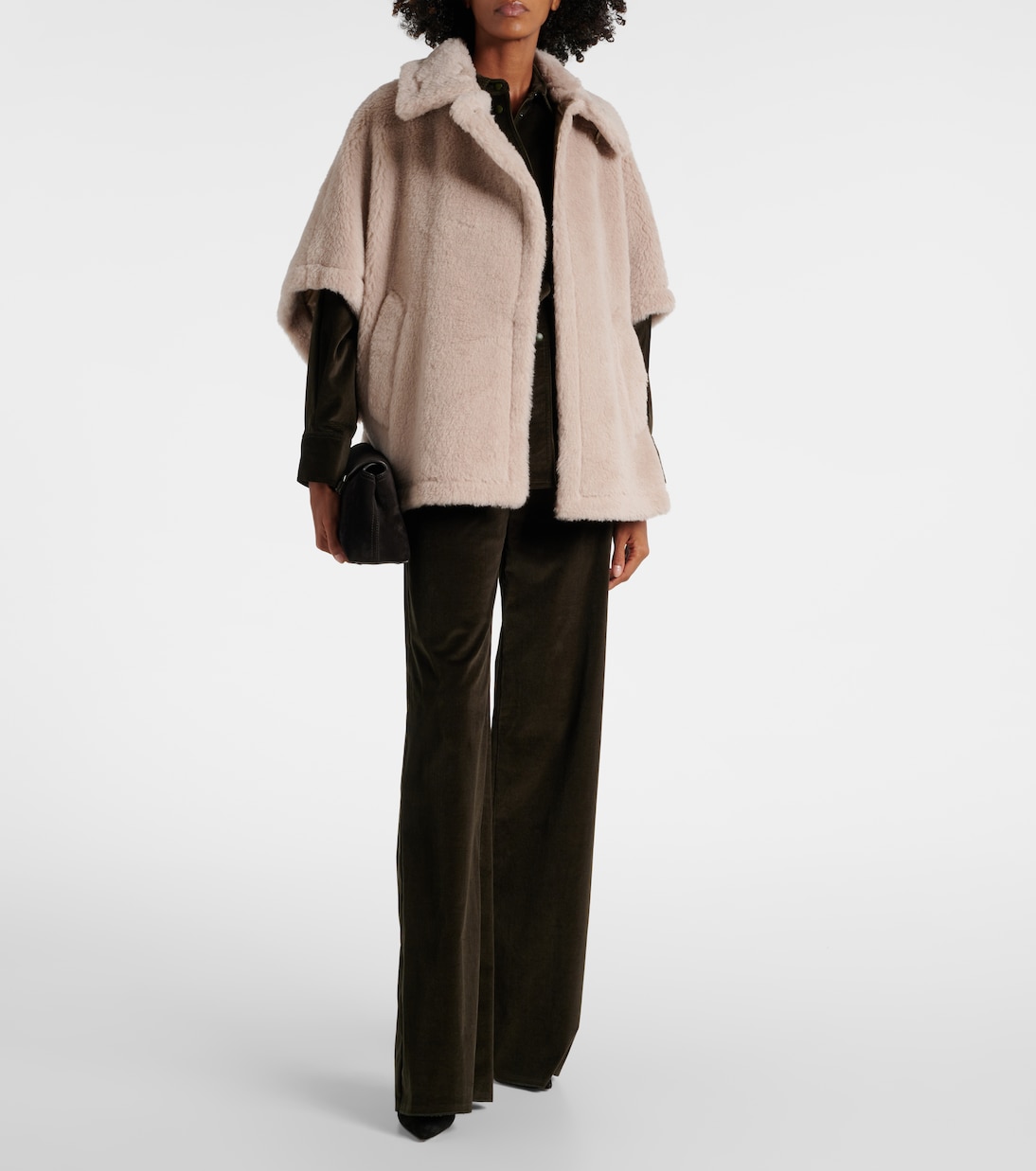 Mantella Tebe in shearling | Max Mara