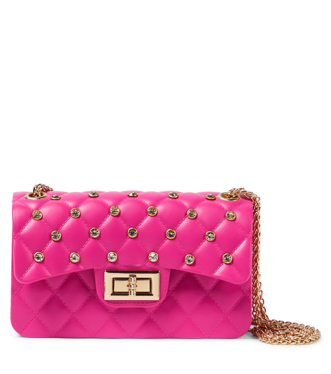 Borsa a spalla in PVC con decorazioni | Monnalisa