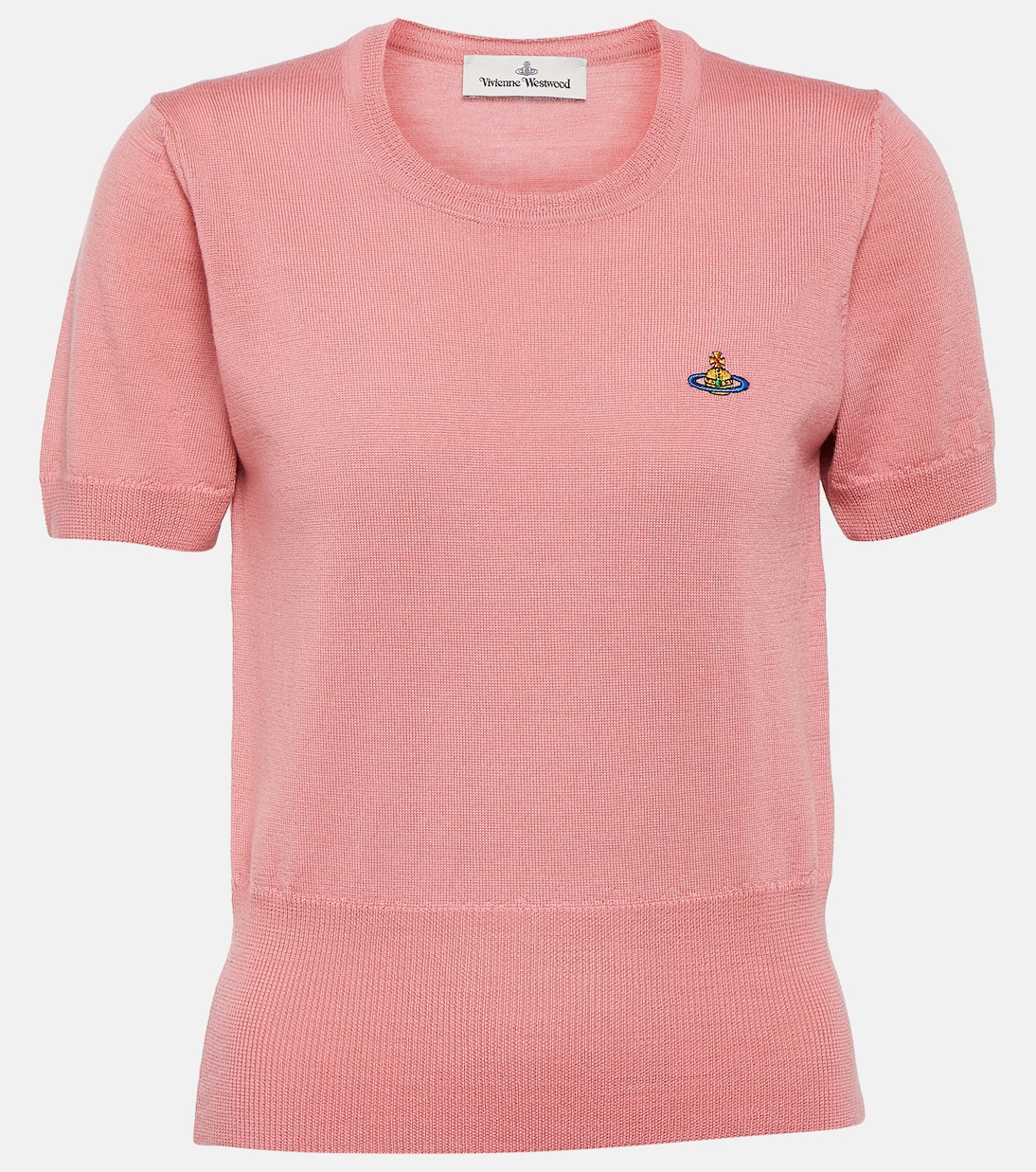 Bea logo virgin wool top | Vivienne Westwood