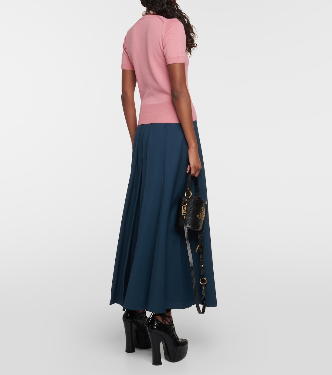Bea logo virgin wool top | Vivienne Westwood