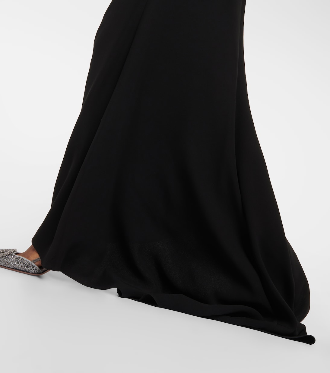 Falda larga de seda Cady Couture | Valentino