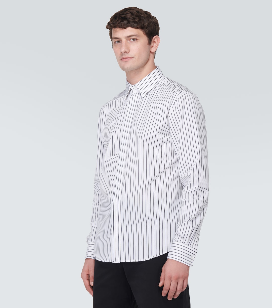 Camicia in cotone a righe | Bottega Veneta