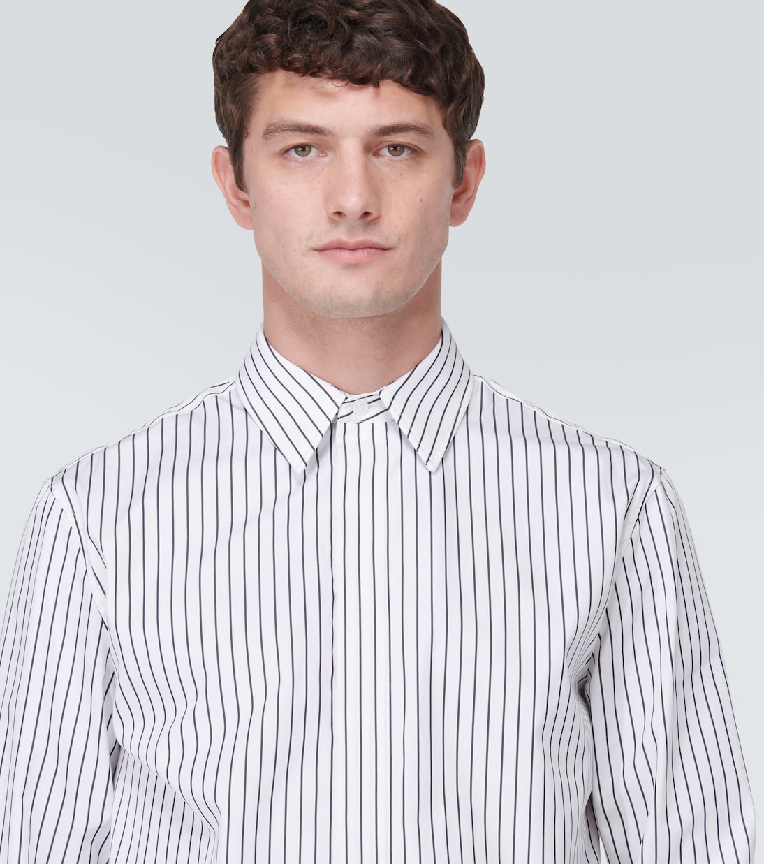 Camicia in cotone a righe | Bottega Veneta