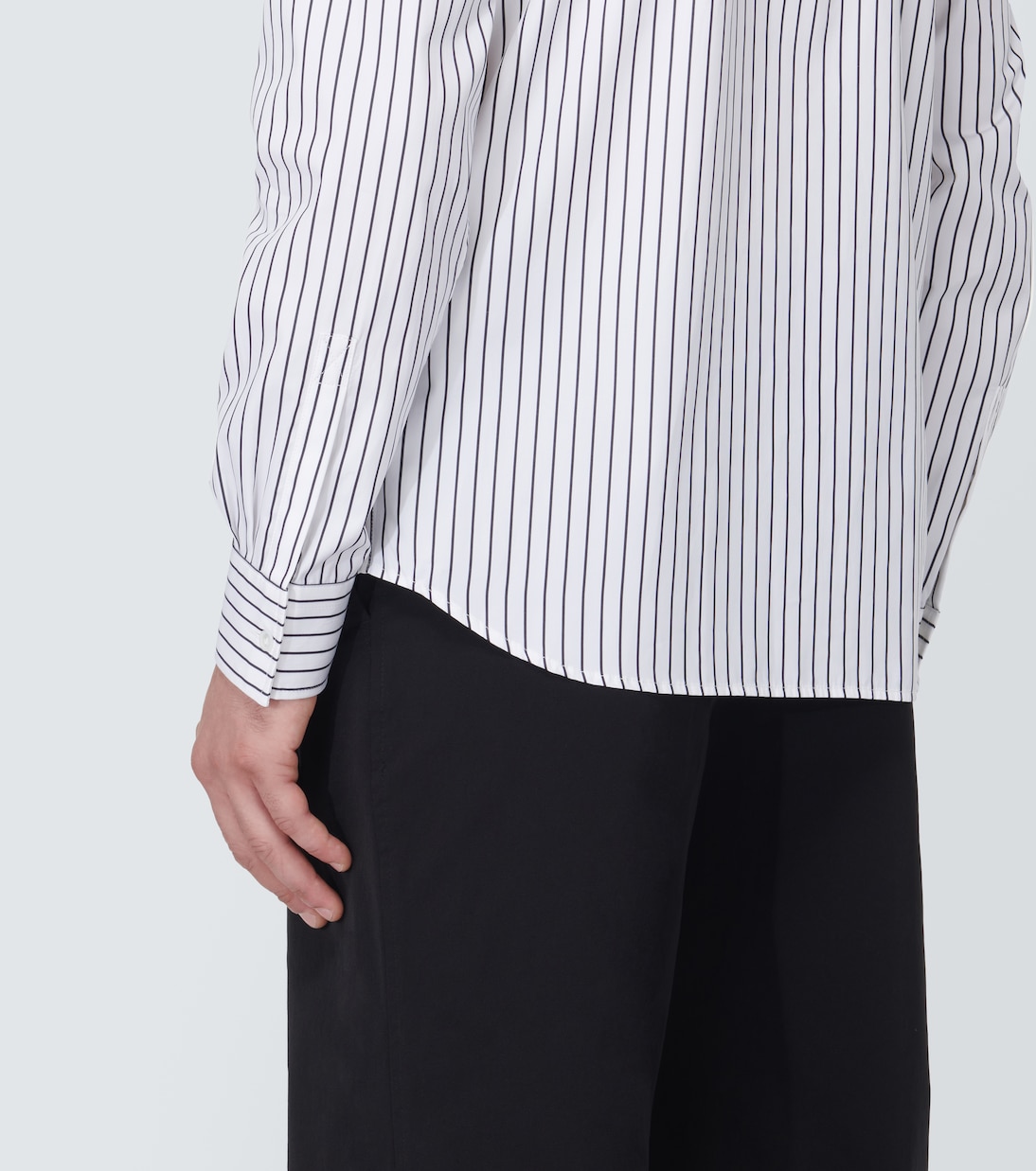 Camicia in cotone a righe | Bottega Veneta