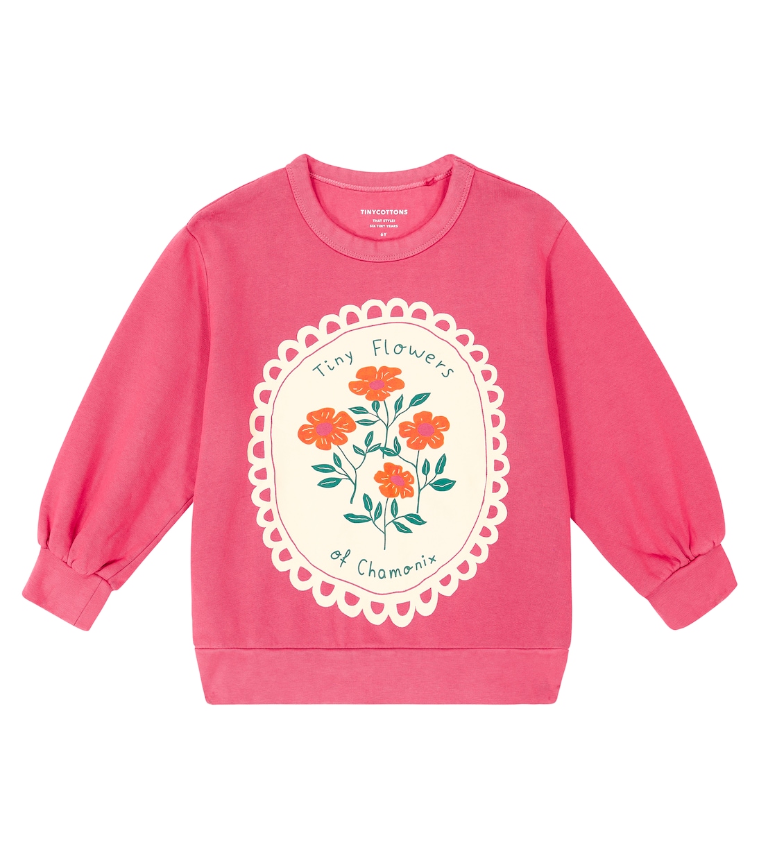Felpa in jersey di cotone con stampa | Tinycottons