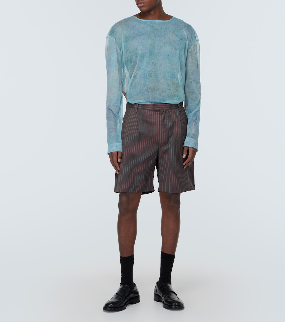 Shorts de lana y seda | Winnie New York