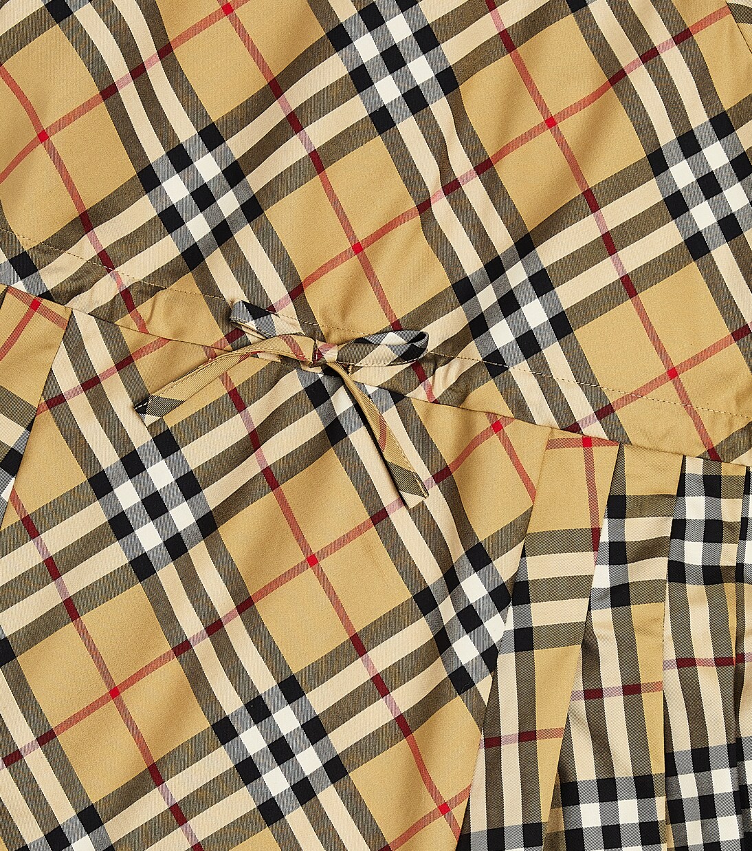 Kleid Burberry Check aus Twill | Burberry Kids