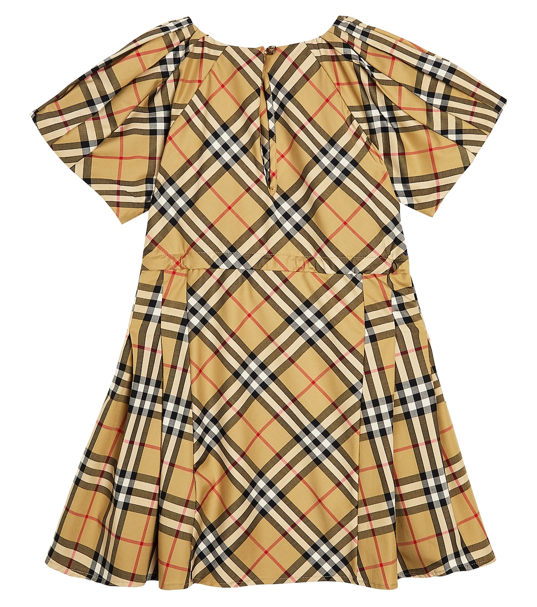 Kleid Burberry Check aus Twill | Burberry Kids