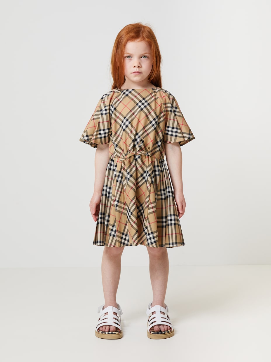 Kleid Burberry Check aus Twill | Burberry Kids